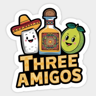 The Three Amigos Sticker